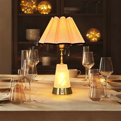 Veitingastaður Þráðlaus hótel MarbleTable Lamp