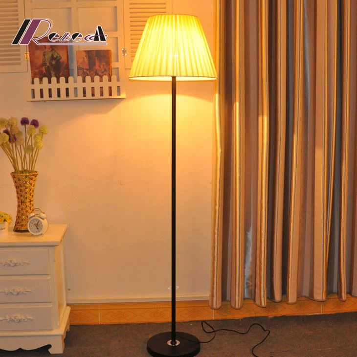 Simple Modern Fabric Floor Lamp For Studying Room