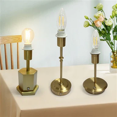 Skuggi borðlampa grunnur